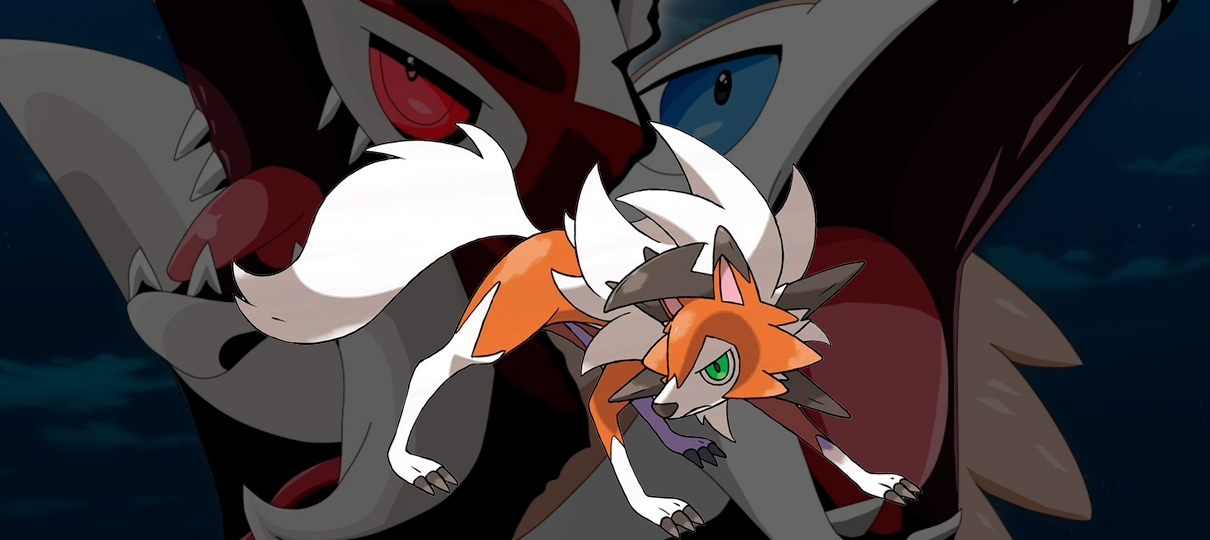 Pokémon Ultra Sun e Moon | Revista revela detalhes sobre nova forma de Lycanroc