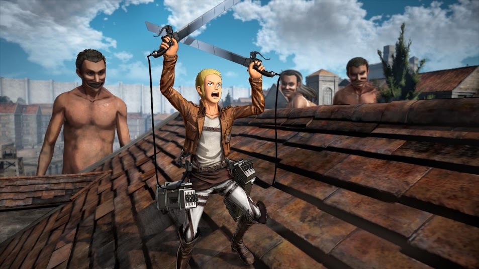 Crie seu personagem de Attack on Titan Online 