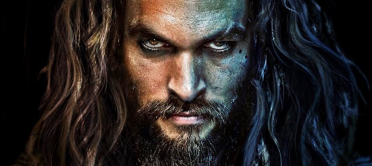 Aquaman estampa novo pôster preto e branco de Liga da Justiça; veja