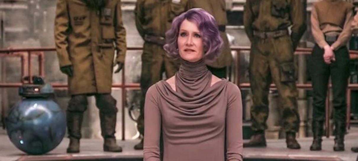 Star Wars: Os Últimos Jedi | Vice Almirante Holdo aparece em nova foto