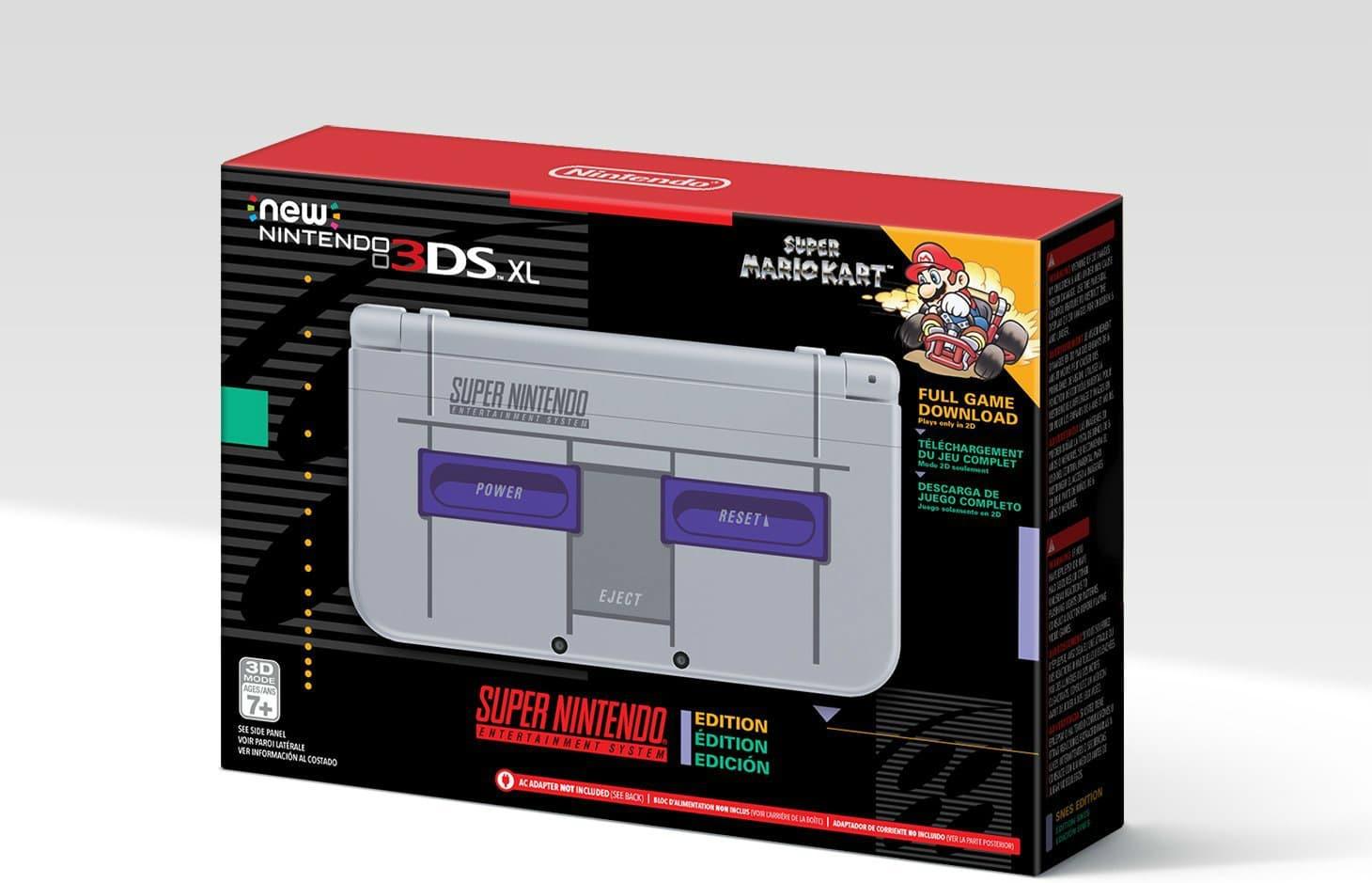 New Nintendo 3DS XL terá versão inspirada por visual de SNES