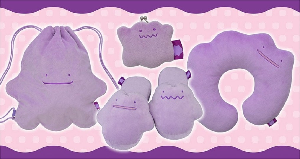 Ditto se transforma em itens de uso cotidiano nessa nova coleção do Pokémon Center