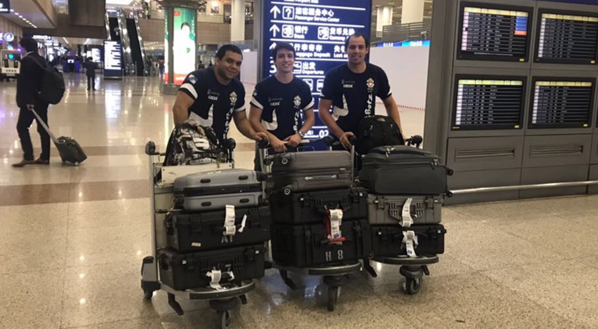 Equipe brasileira RioBotz vai participar de competição de robôs de combate na China