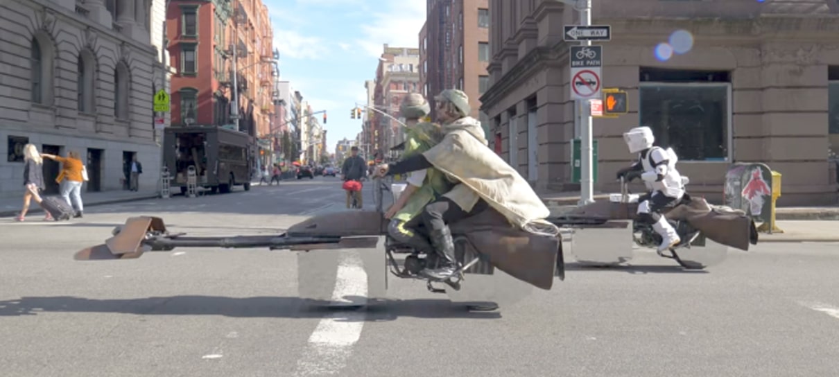 Star Wars | Fãs transformam moto em Speeder