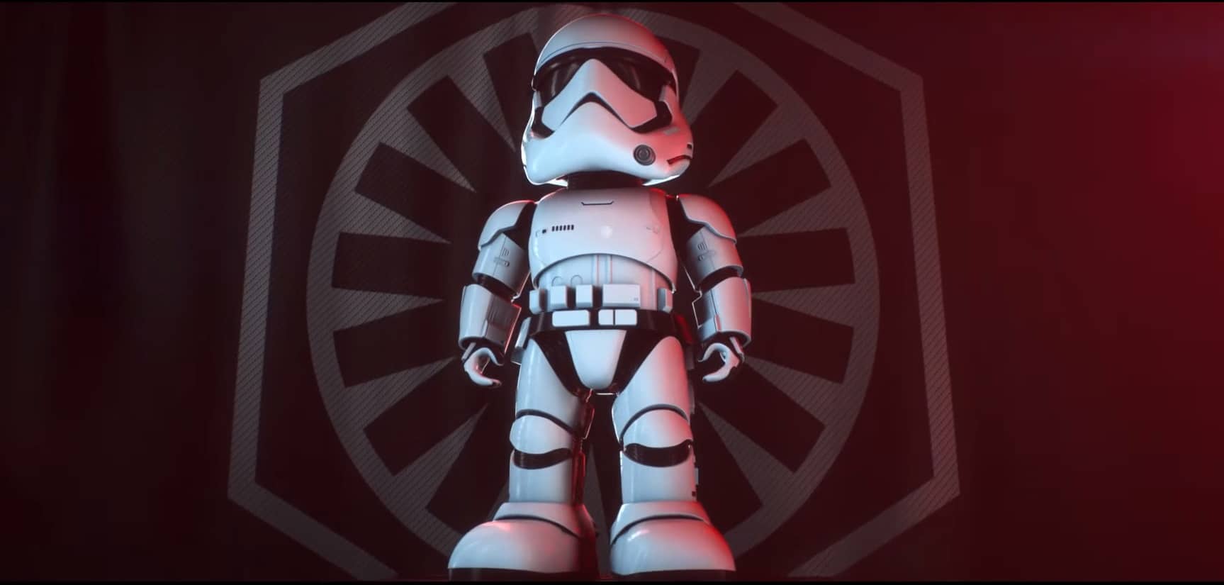 Stormtrooper da Primeira Ordem ganha versão robô mini