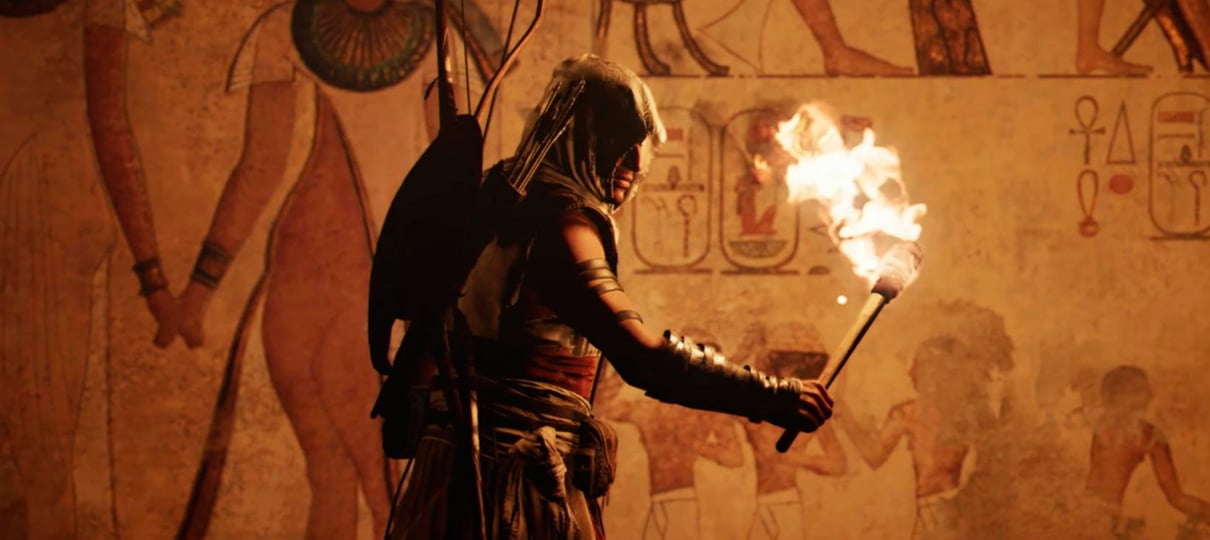 Assassin’s Creed Origins ganha novo trailer, gameplay e vídeos
