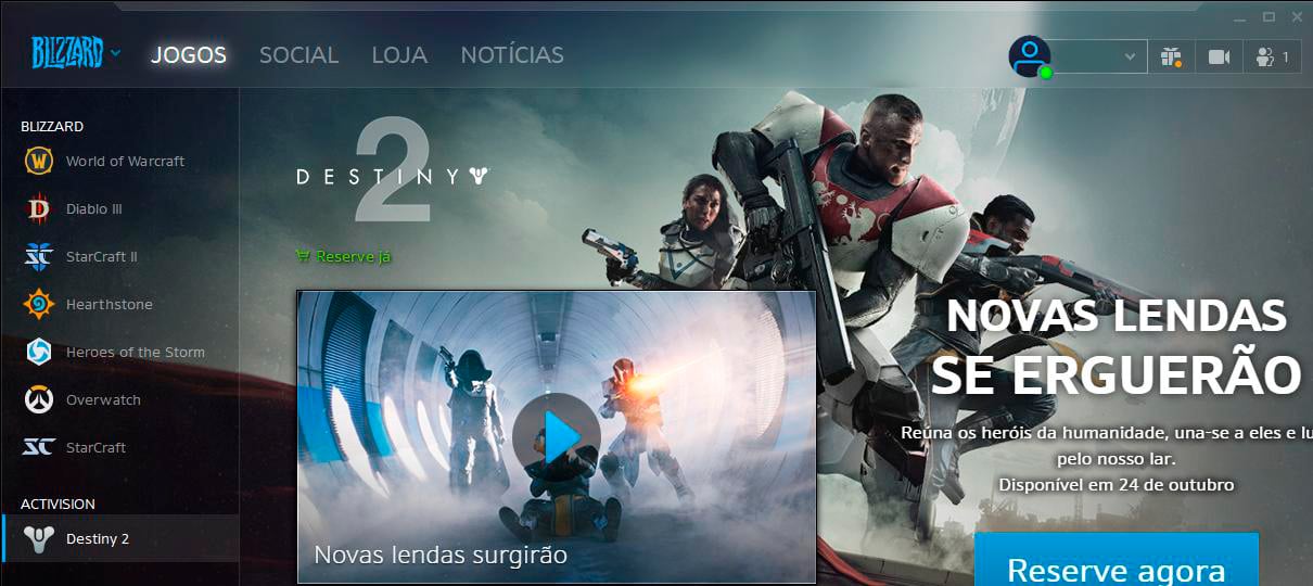 Novos recursos sociais chegam oficialmente à Battle.net