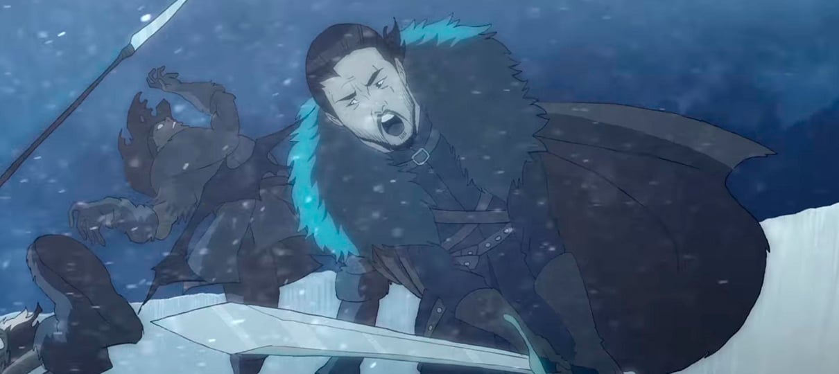 Vídeo de paródia imagina Game of Thrones como se fosse um anime!