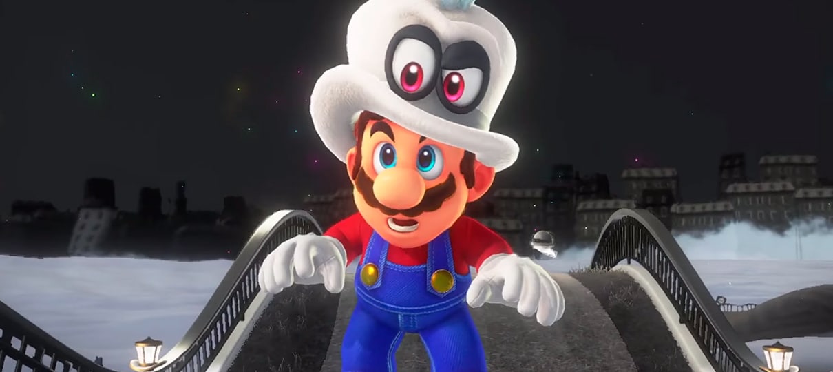 Super Mario Odyssey | Cappy entra em ação no modo cooperativo com dez minutos de gameplay