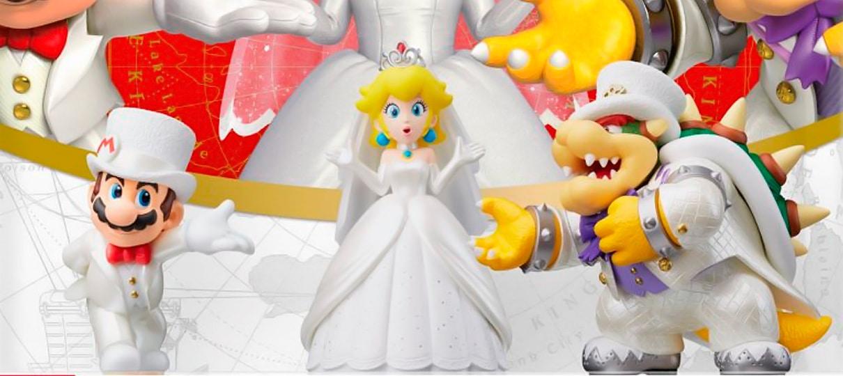 Super Mario Odyssey | É possível colocar o vestido de noiva da Peach no Mario!