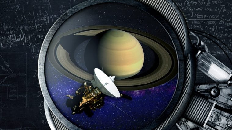 Cassini e os anéis de Saturno