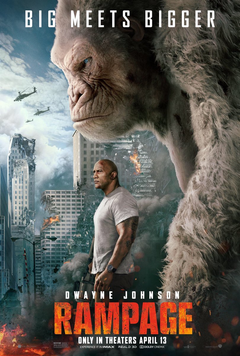 The Rock encontra em Rampage oponente à altura - O PipoqueiroO