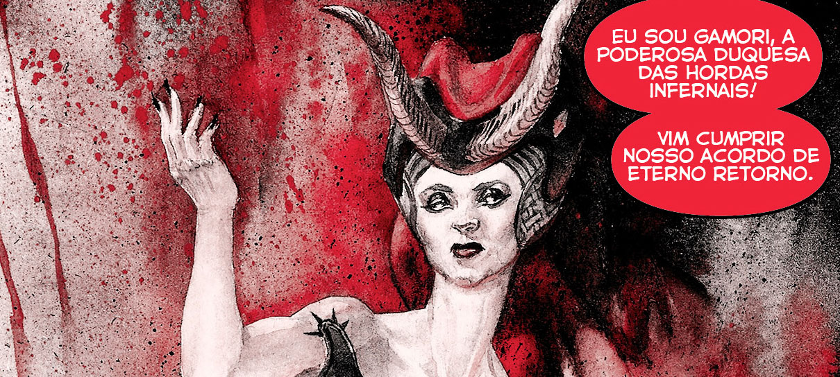 Demônios da Goetia | Coletânea completa trilogia de HQs de terror