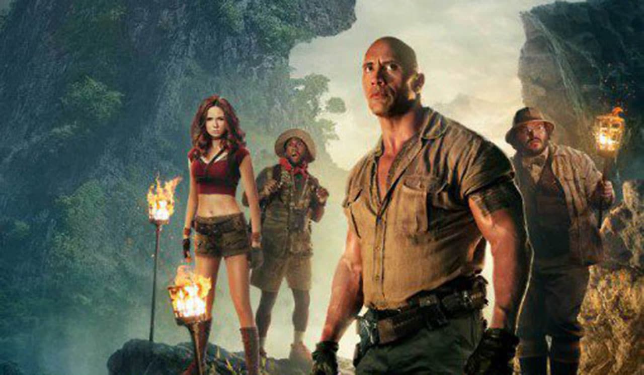 Jumanji: Bem-vindo à Selva | Pôster internacional traz Dwayne Johnson em destaque