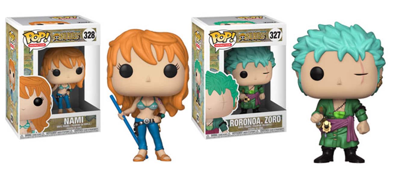 One Piece | Nami, Zoro, Franky e Boa viram colecionáveis cabeçudos da Funko