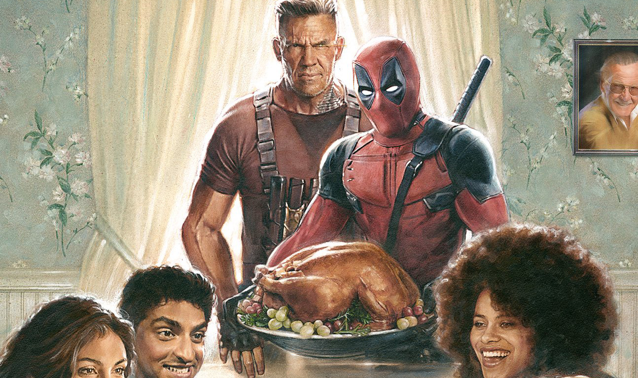 Deadpool 2 | Mercenário reúne a "família" para a ceia em pôster