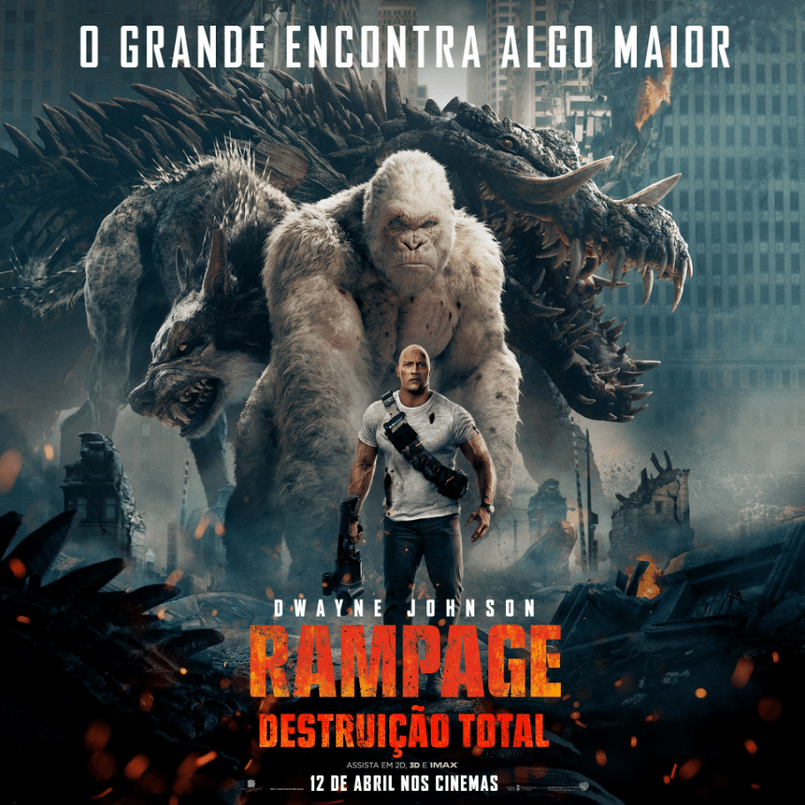 The Rock encontra em Rampage oponente à altura - O PipoqueiroO