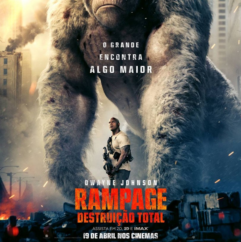 The Rock encontra em Rampage oponente à altura - O PipoqueiroO