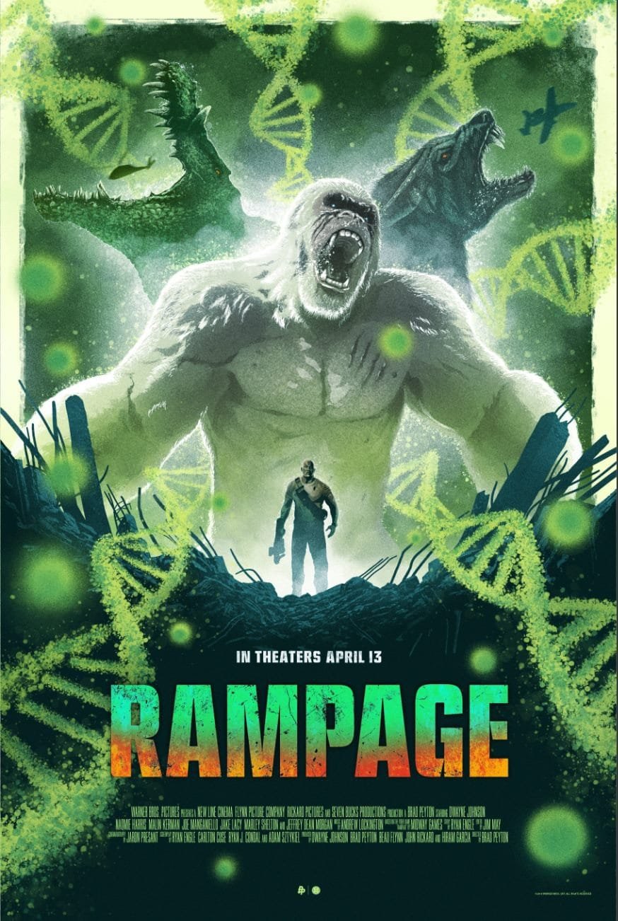 The Rock encontra em Rampage oponente à altura - O PipoqueiroO Pipoqueiro