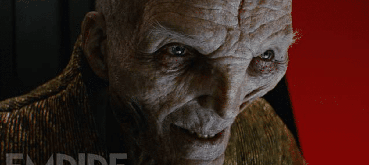 Star Wars: Os Últimos Jedi | Supremo Líder Snoke aparece em detalhes na nova foto
