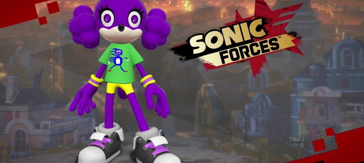Sonic Forces ganha DLC com camiseta do Sanic