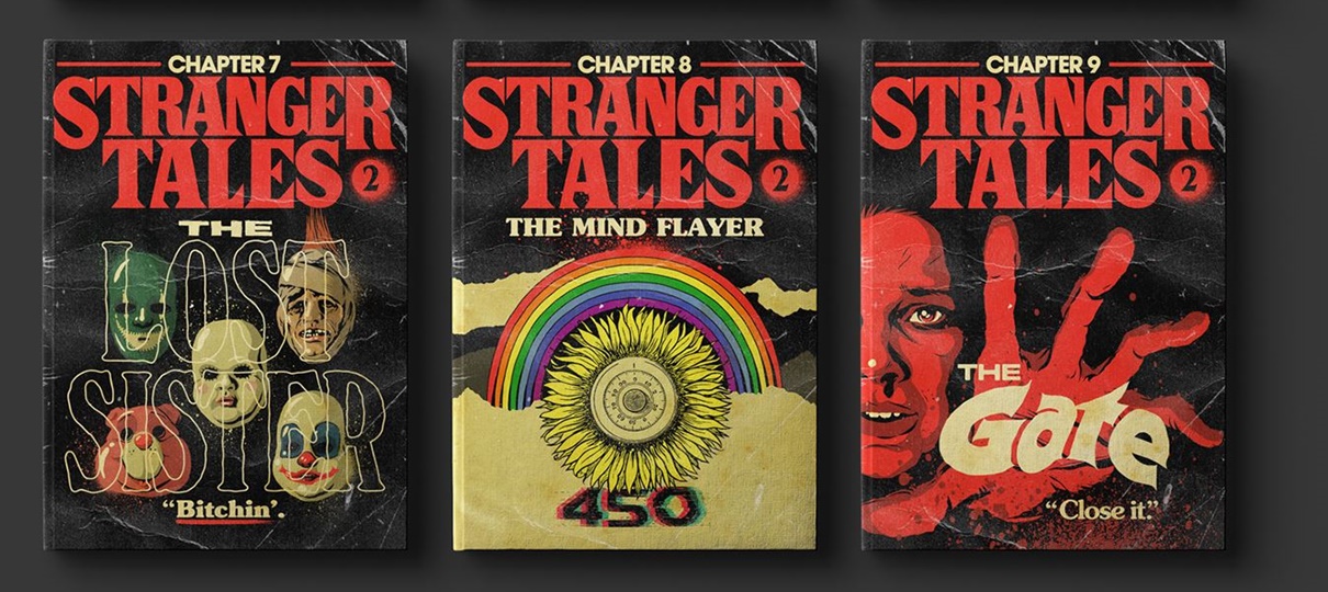 E se os episódios de Stranger Things fossem jogos do Atari e revistas antigas?