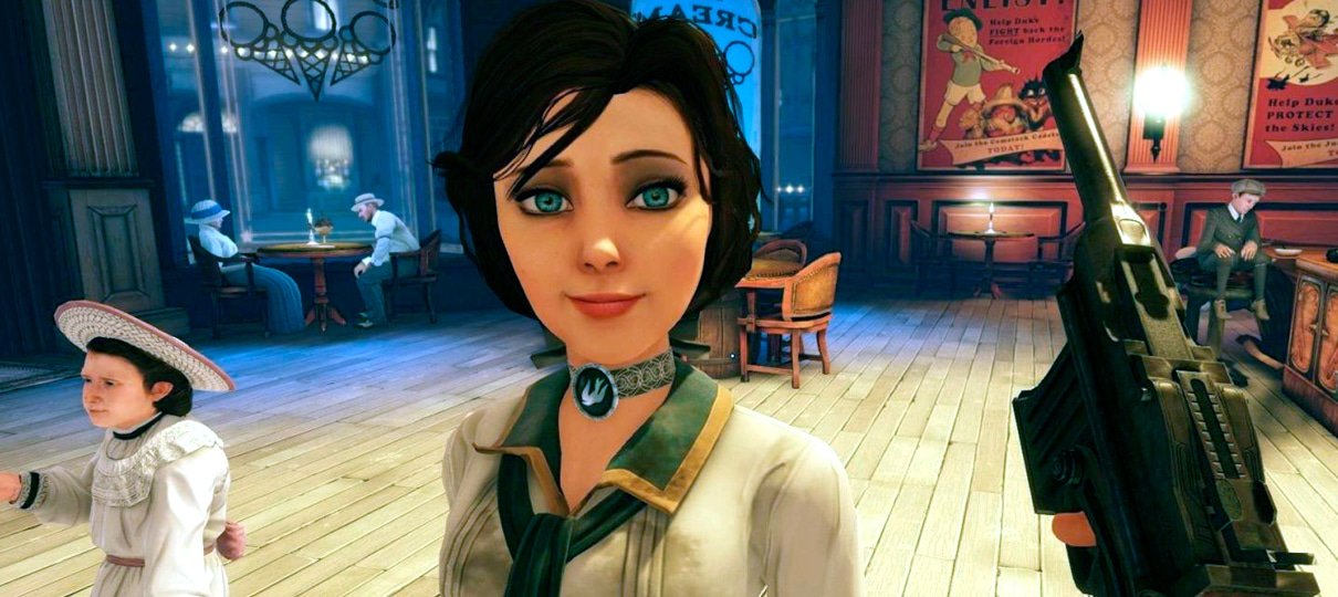 Vi em um Jogo - BioShock Infinite (2013) Desenvolvedor: Irrational