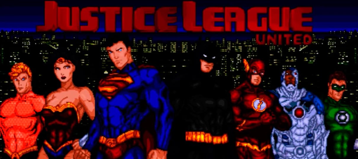 Justice League United | Fã brasileiro lança jogo estilo beat’em up com a Liga da Justiça