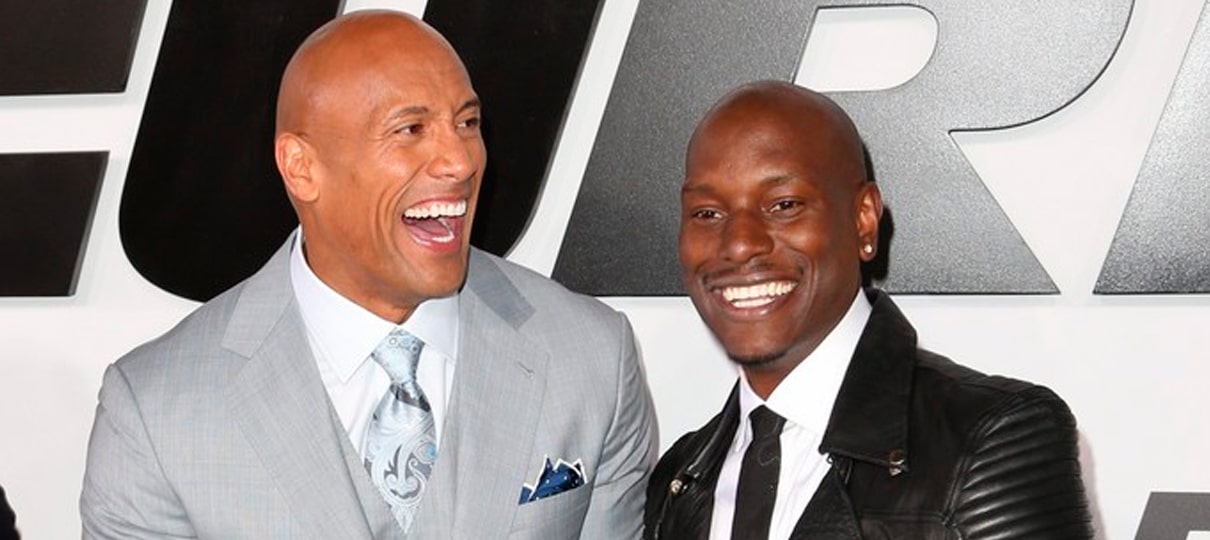 Tyrese Gibson diz que resolveu sua rixa com The Rock e continuará em Velozes e Furiosos 9