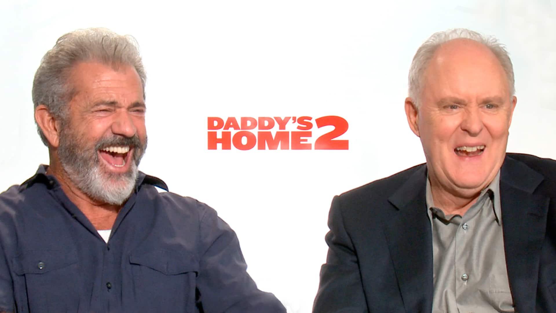 Entrevistamos Mel Gibson e John Lithgow de Pai em Dose Dupla 2