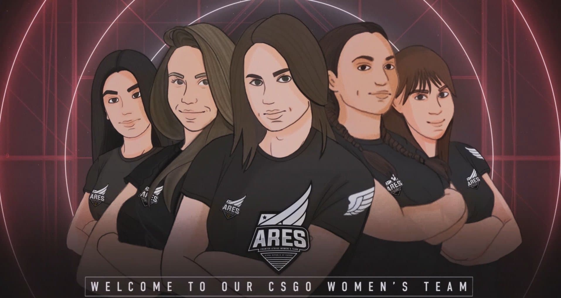 Cenário competitivo feminino de CS:GO  terá campeonato internacional