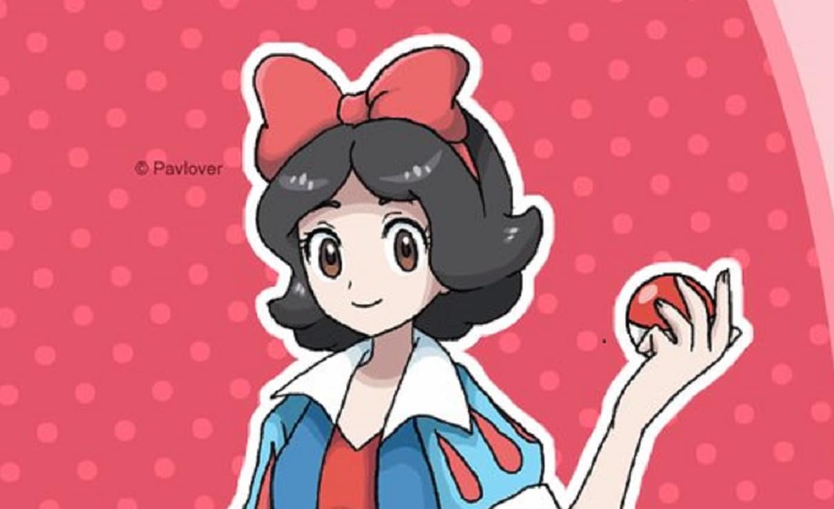 Artista reimagina princesas Disney como treinadoras Pokémon