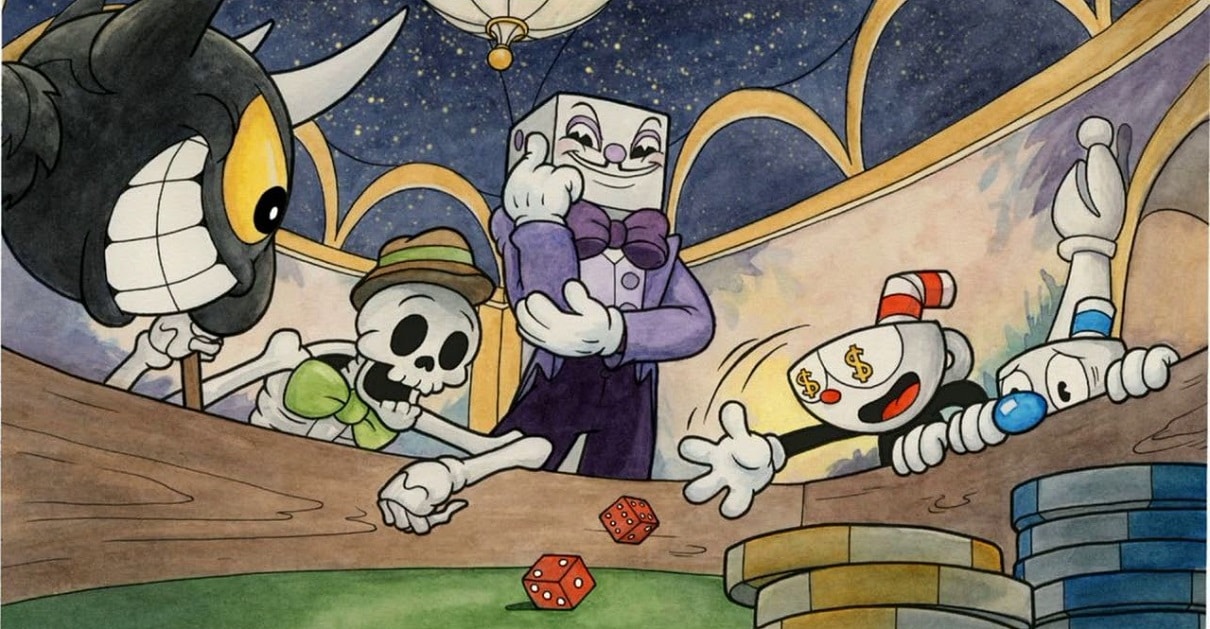 Os cinco anos de desenvolvimento de Cuphead resumidos em sete imagens