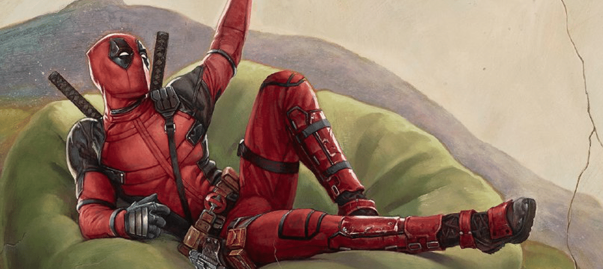 Deadpool tem encontro renascentista com Cable em novo cartaz