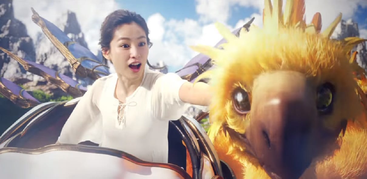 Parque da Universal no Japão terá montanha-russa de Final Fantasy por tempo limitado