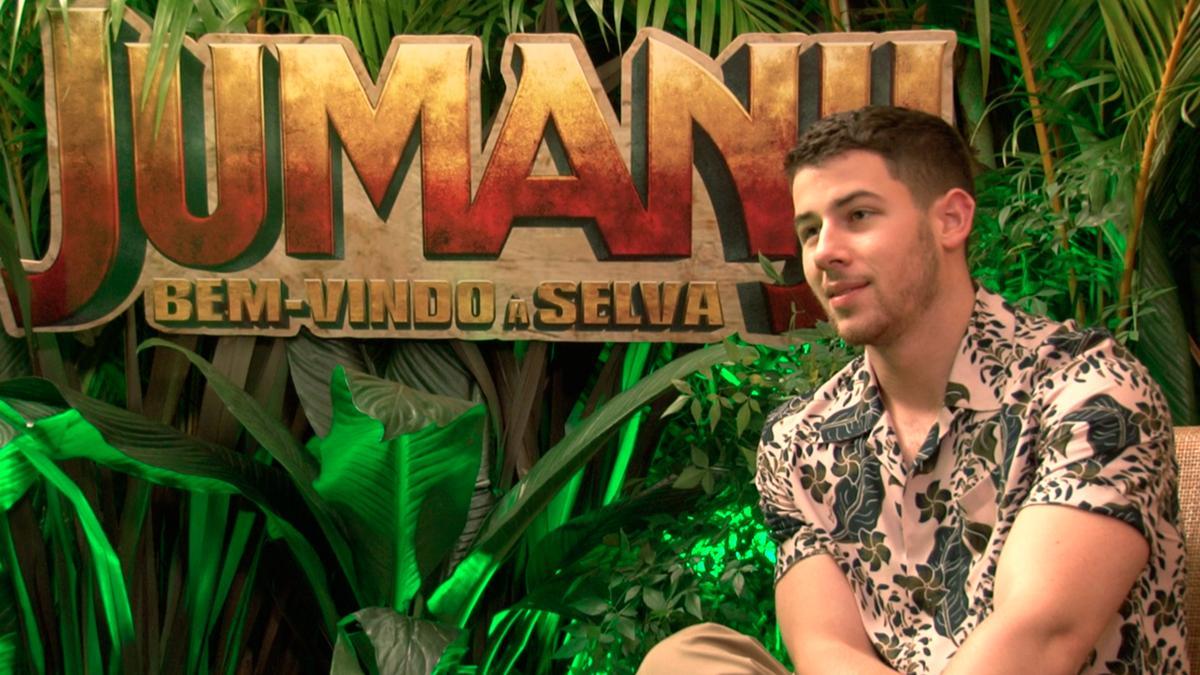 Entrevistamos Nick Jonas de Jumanji: Bem-vindo à Selva