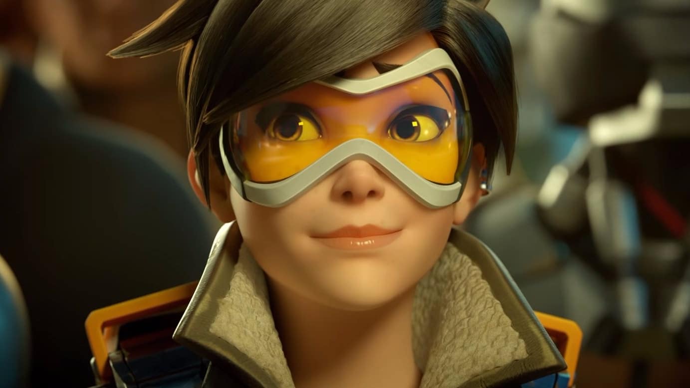 Tracer, de Overwatch, aparece em trailer de Jogador Nº1