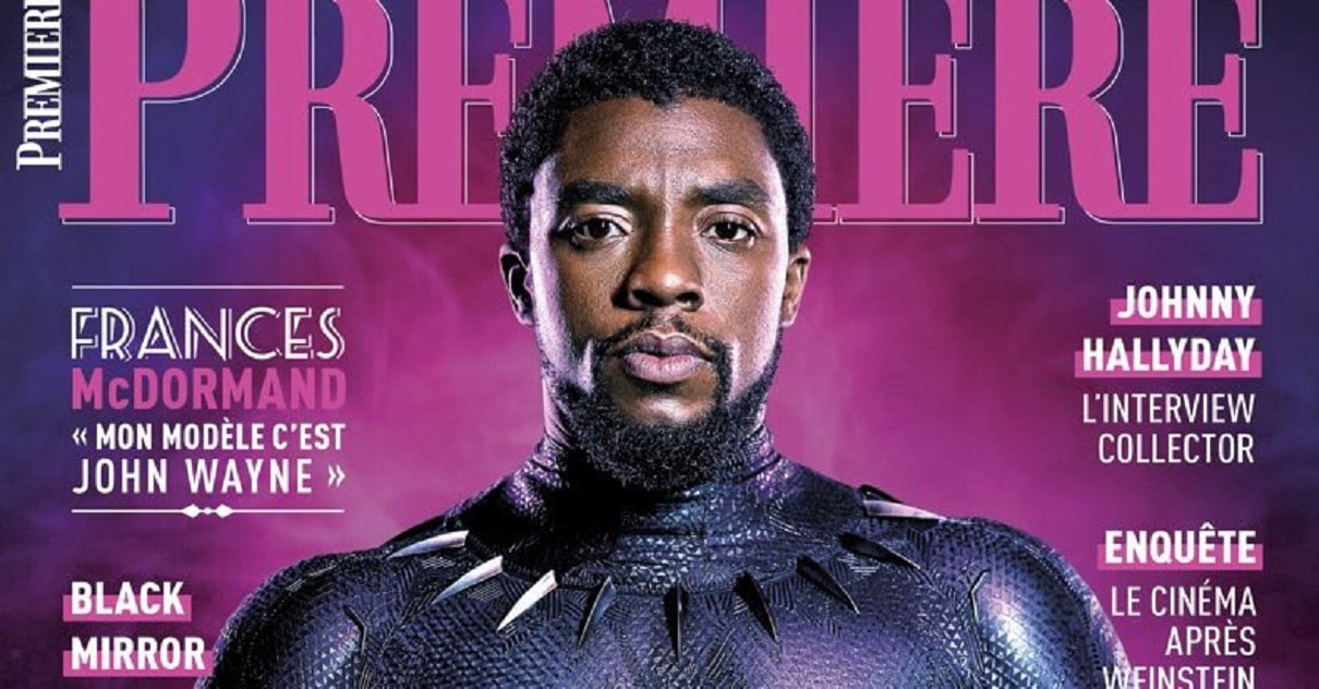 Pantera Negra | Revista francesa traz Chadwick Boseman como T'Challa na capa