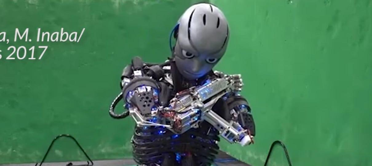 Esse robô consegue fazer mais flexões do que você