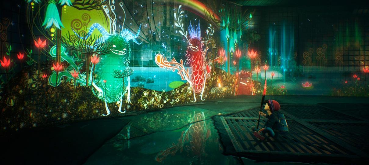 Concrete Genie mostra a mecânica de pintura viva em novo gameplay da PSX 2017