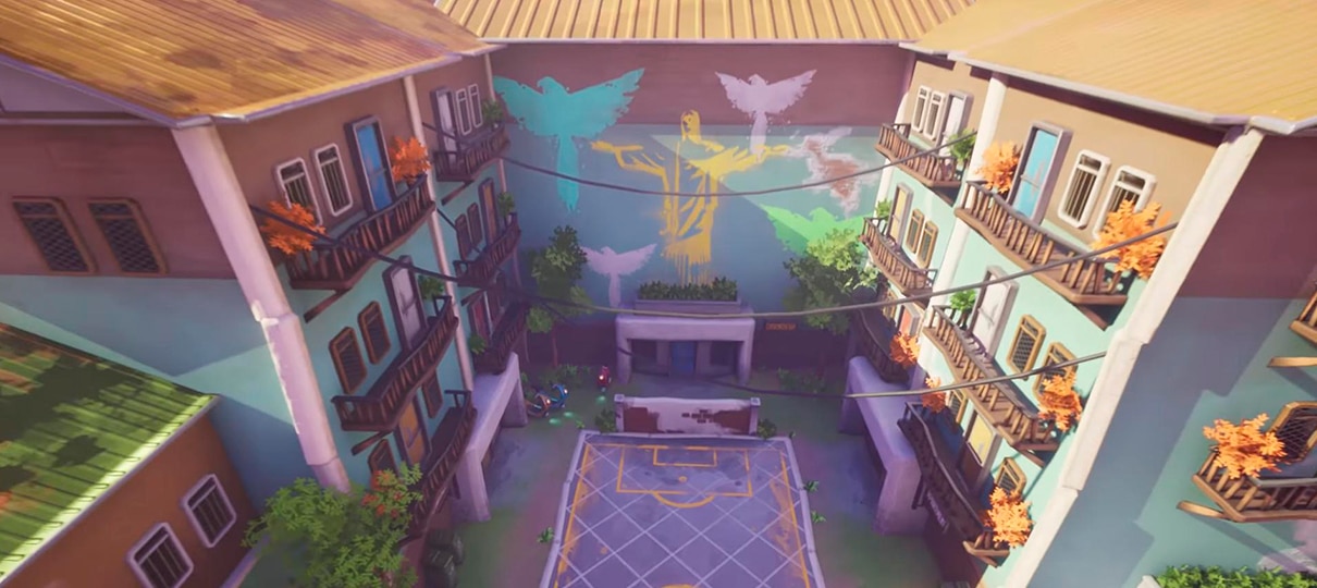 Este fã criou mapas incríveis do Cairo e da Favela do Rio baseados em Overwatch!