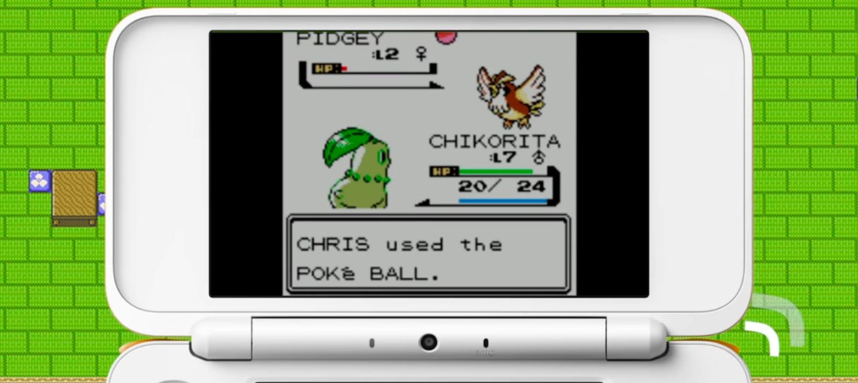 Pokémon Crystal é anunciado para 3DS!