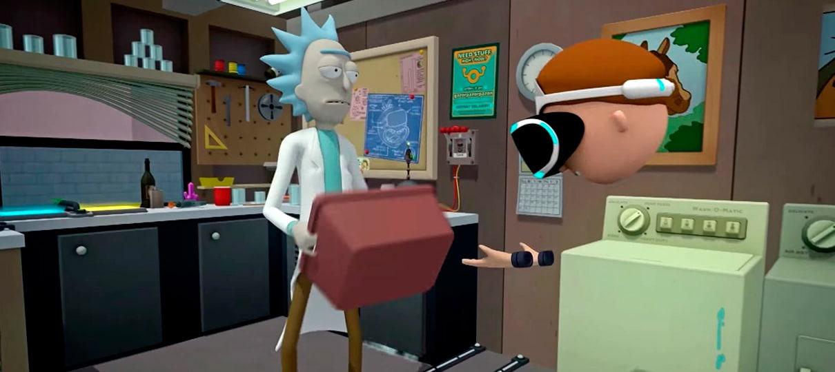 Rick and Morty: Virtual Rick-ality é anunciado para VR na PSX 2017