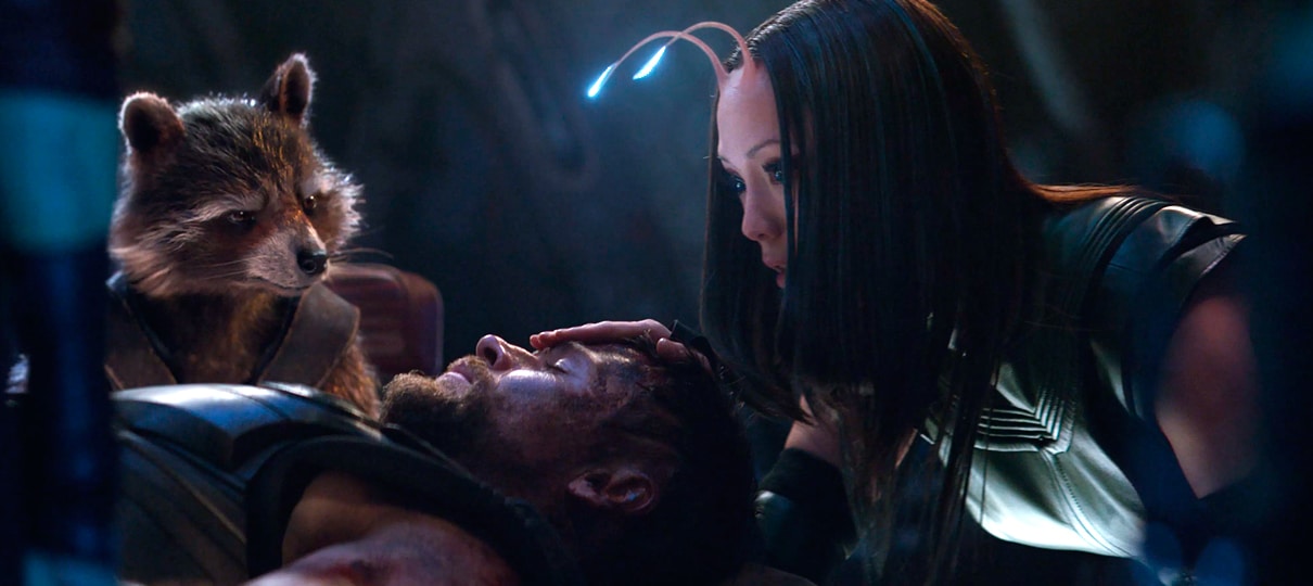 Vingadores: Guerra Infinita | Rocket e Mantis ajudam Thor em imagem inédita