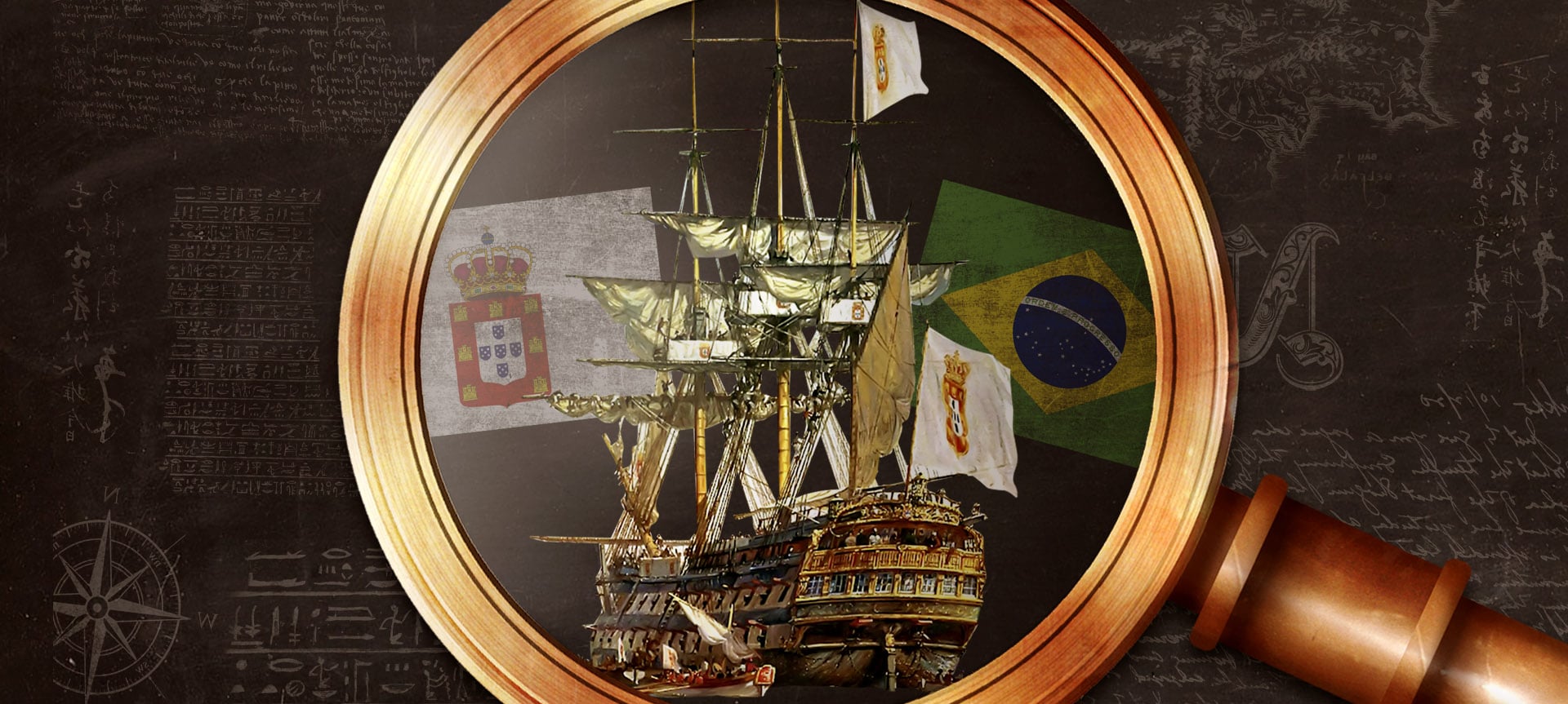 A chegada da família real no Brasil