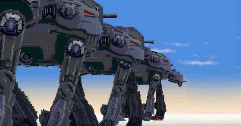 Star Wars: Os Últimos Jedi | Vídeo imagina a Batalha de Crait em 16-bit