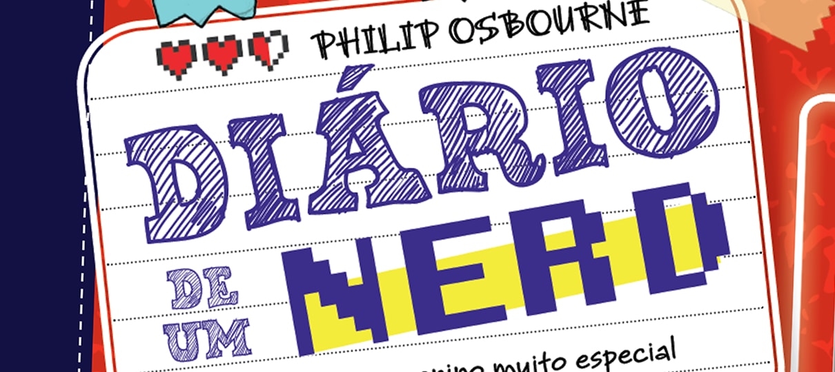 Diário de um Nerd, livro infantojuvenil de Philip Osbourne, chega ao Brasil
