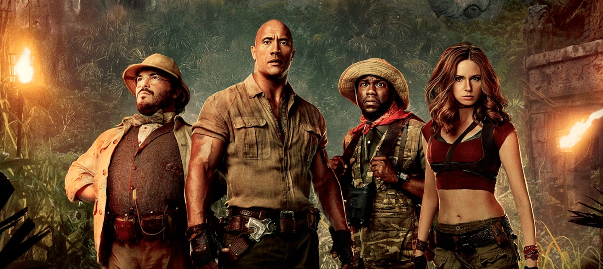 Jumanji: Bem-vindo à Selva continua surpreendendo e ultrapassa Thor: Ragnarok nas bilheterias dos EUA