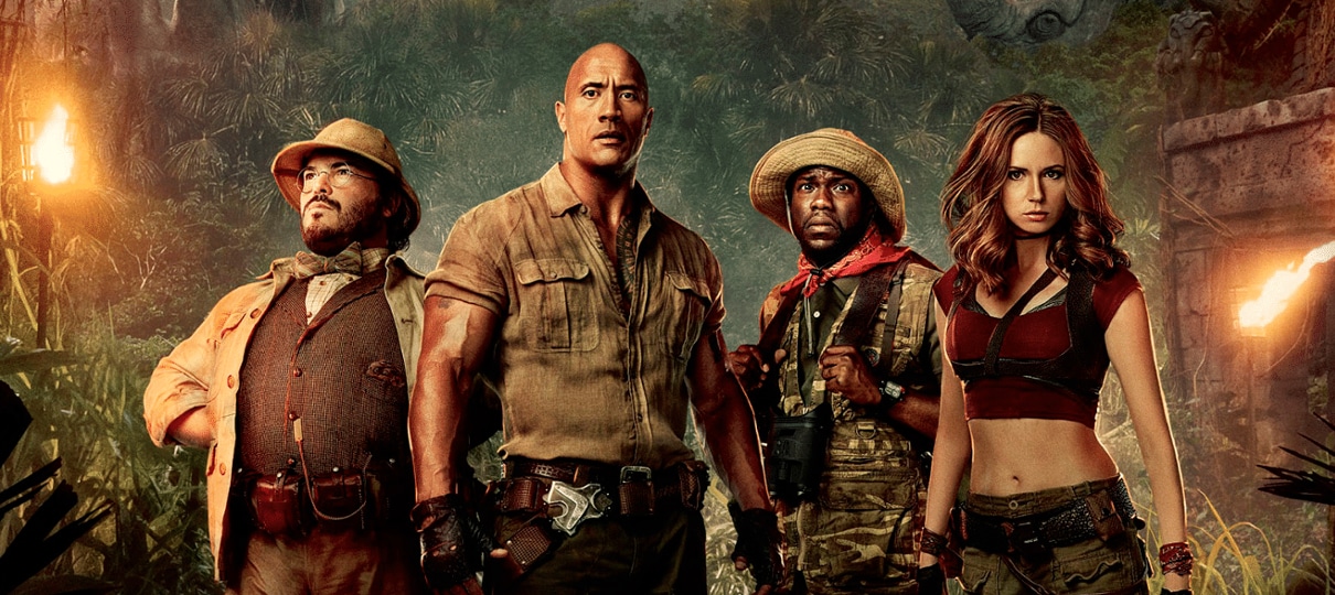 Jumanji: Bem-vindo à Selva chegará à marca de US$ 900 mi de bilheteria nos próximos dias