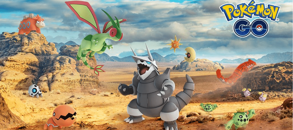 Pokémon GO | Mais monstrinhos da terceira geração chegam ao jogo